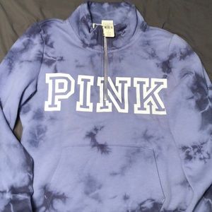 PINK Victoria’s Secret half zip pullover lavender